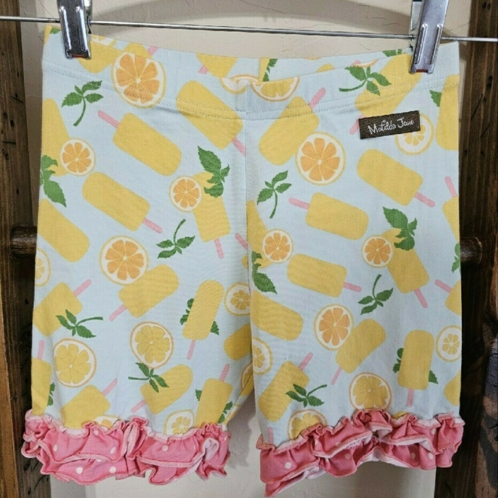 Matilda Jane Orange You Glad shorties size 10